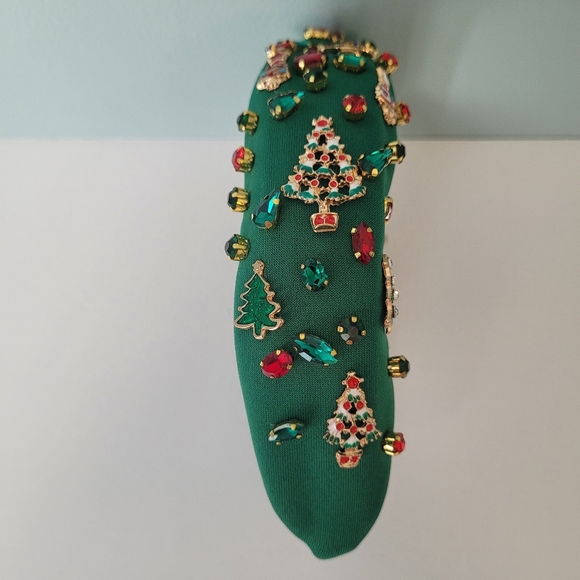 Christmas Headband for women Bejeweled Hairband - Picture 4 of 11